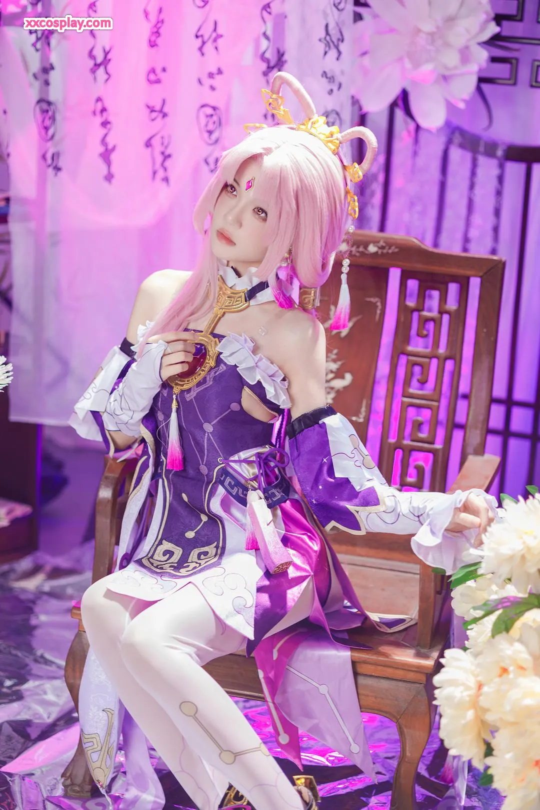 Sakuramo Miao as Fu Xuan (Honkai: Star Rail)